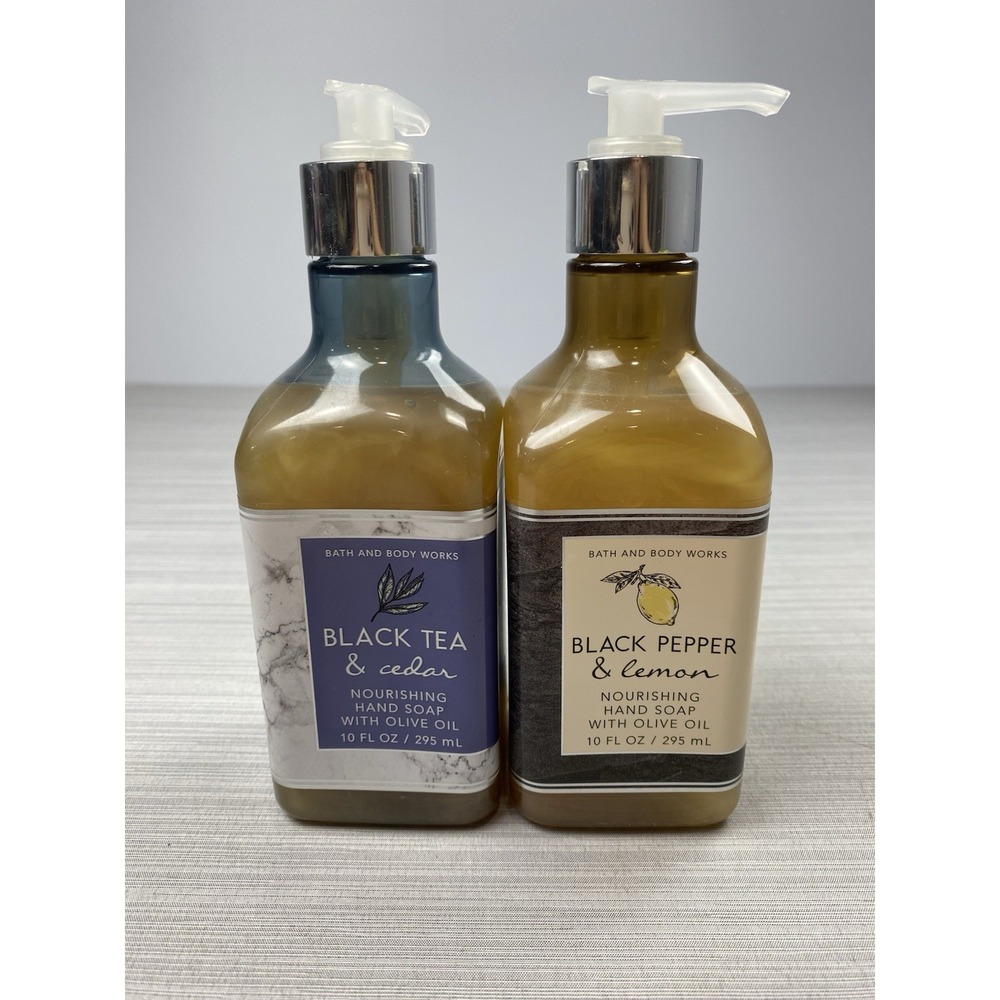 Bath & Body Works Nourishing Hand Soap W/Olive Oil 10‎ oz New x2